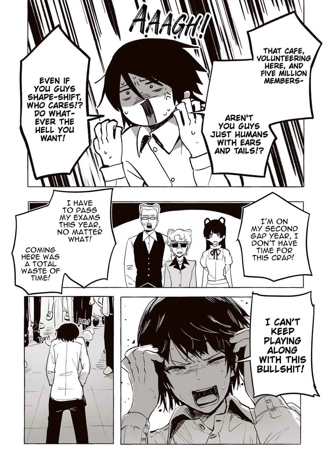 Ore no Kasu Mitaina Jinsei wa Zenbu Tanuki no sei Chapter 2.2 - Page 5