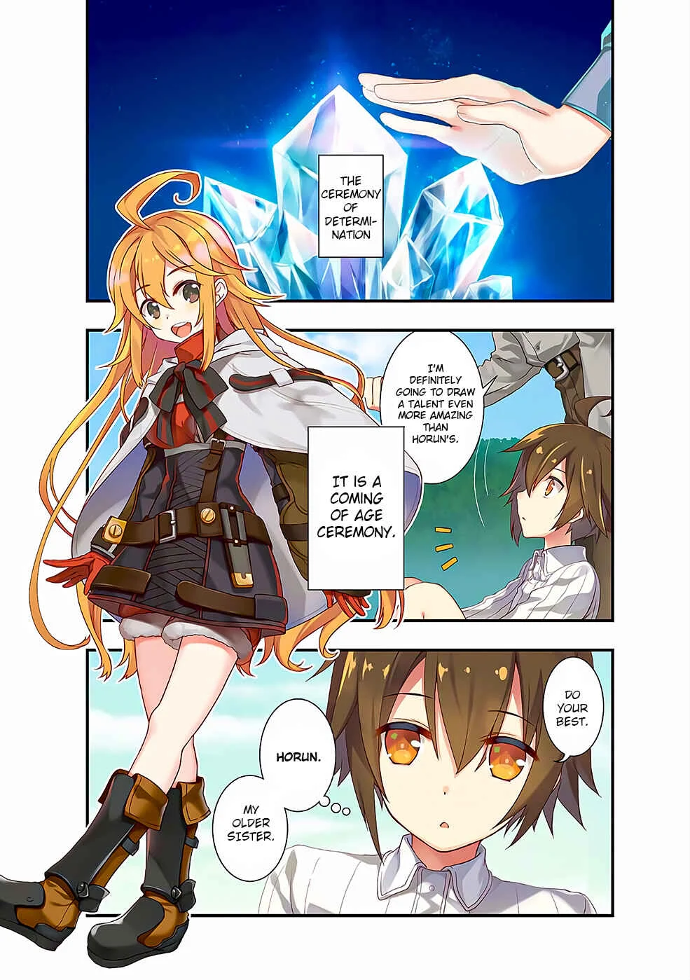 Ore no Megane wa Tabun Sekai Seifuku Dekiru to Omou. Chapter 1: Eil of Albat - Page 1
