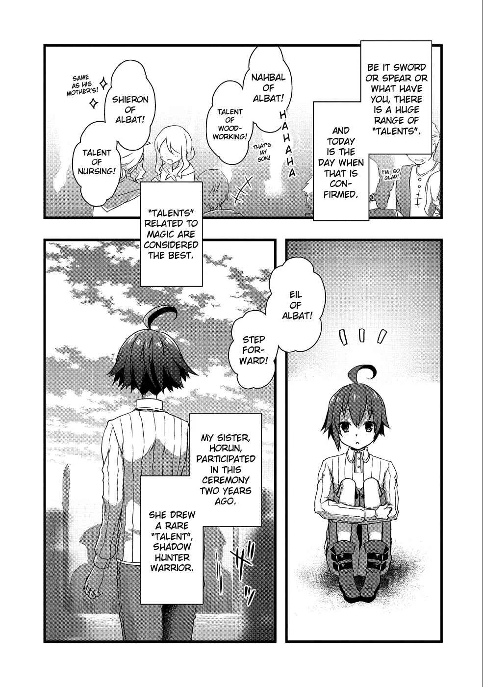 Ore no Megane wa Tabun Sekai Seifuku Dekiru to Omou. Chapter 1: Eil of Albat - Page 4