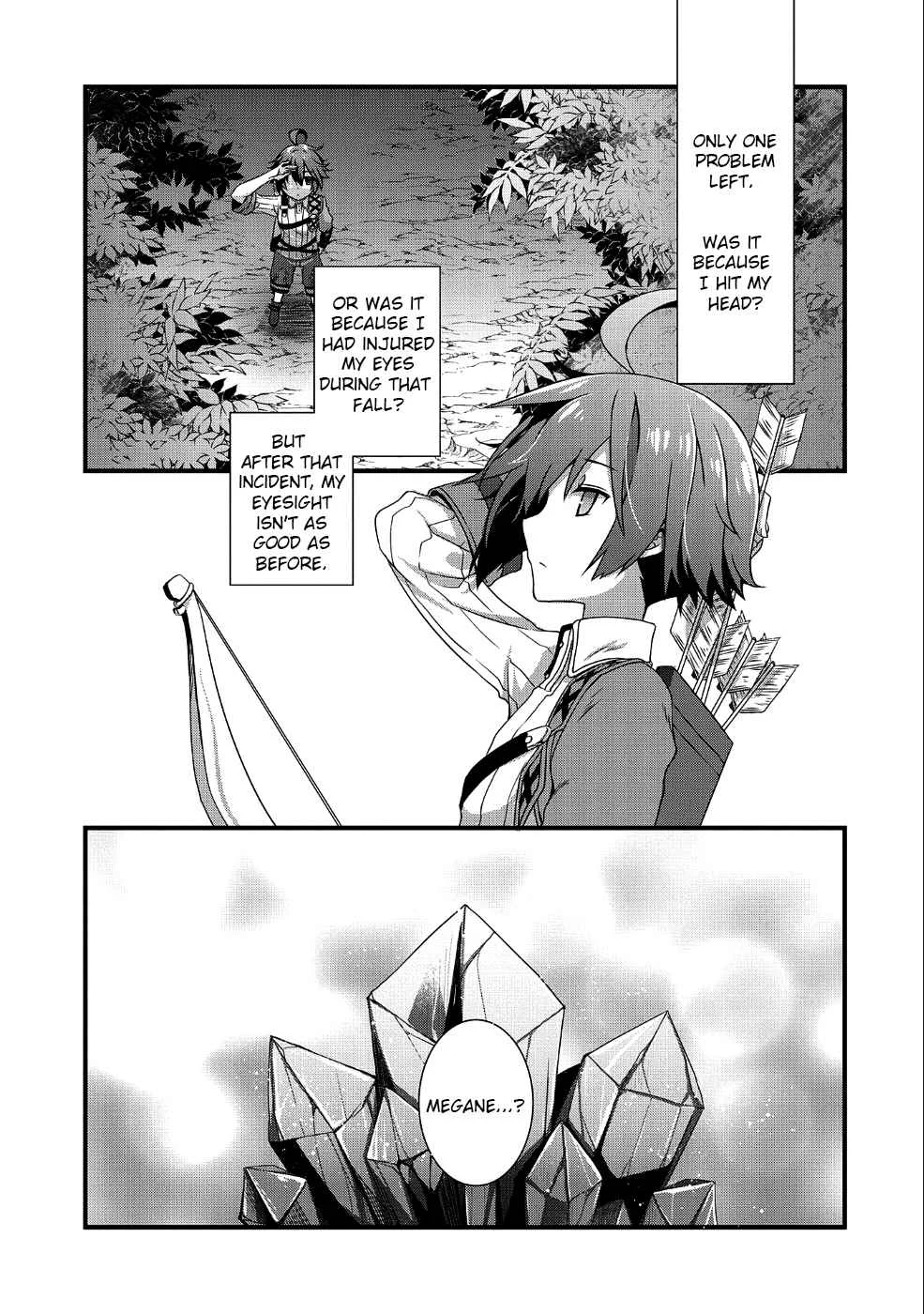 Ore no Megane wa Tabun Sekai Seifuku Dekiru to Omou. Chapter 1: Eil of Albat - Page 14