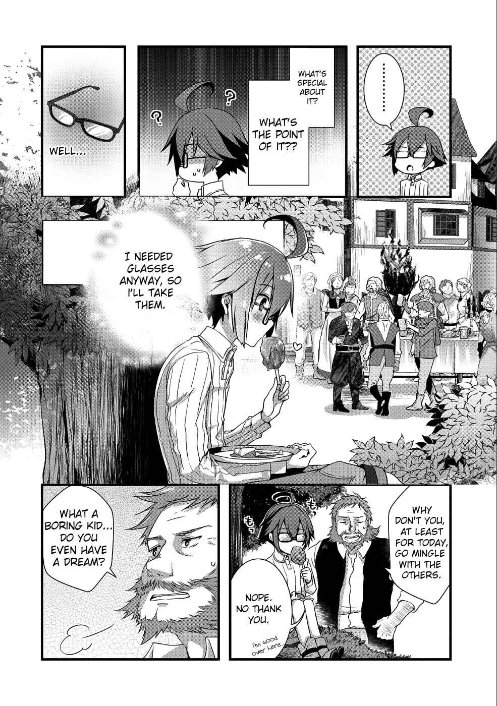 Ore no Megane wa Tabun Sekai Seifuku Dekiru to Omou. Chapter 1: Eil of Albat - Page 17