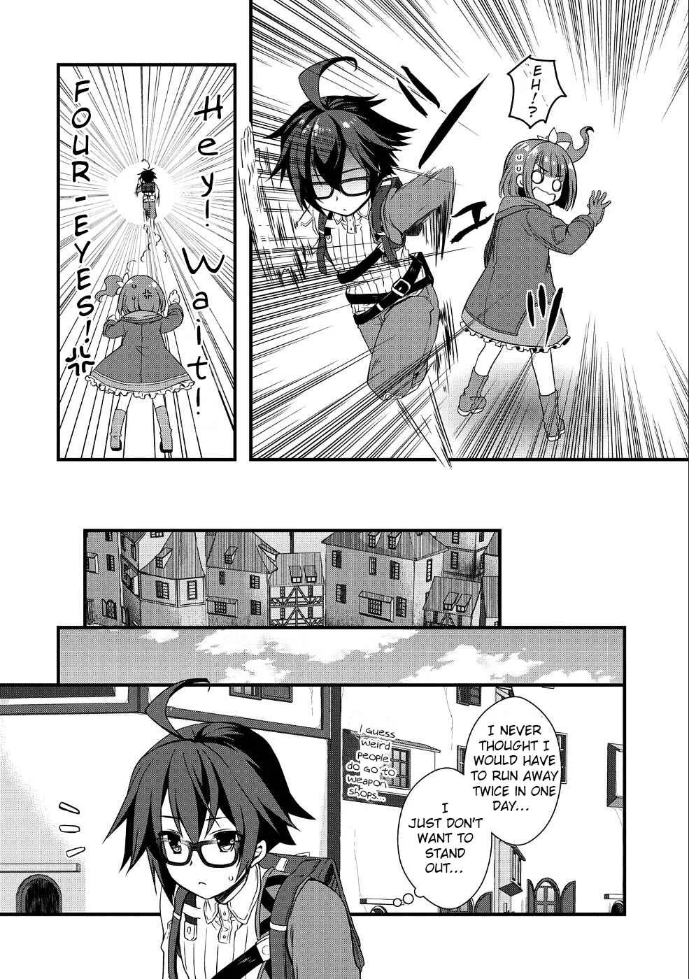 Ore no Megane wa Tabun Sekai Seifuku Dekiru to Omou. Chapter 2: Story 2 - Page 8
