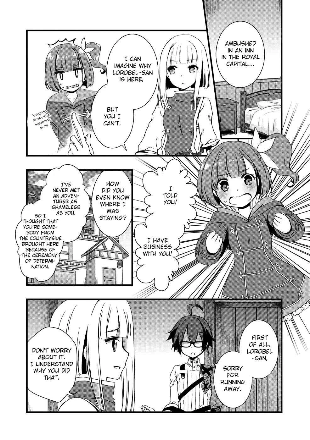 Ore no Megane wa Tabun Sekai Seifuku Dekiru to Omou. Chapter 2: Story 2 - Page 10