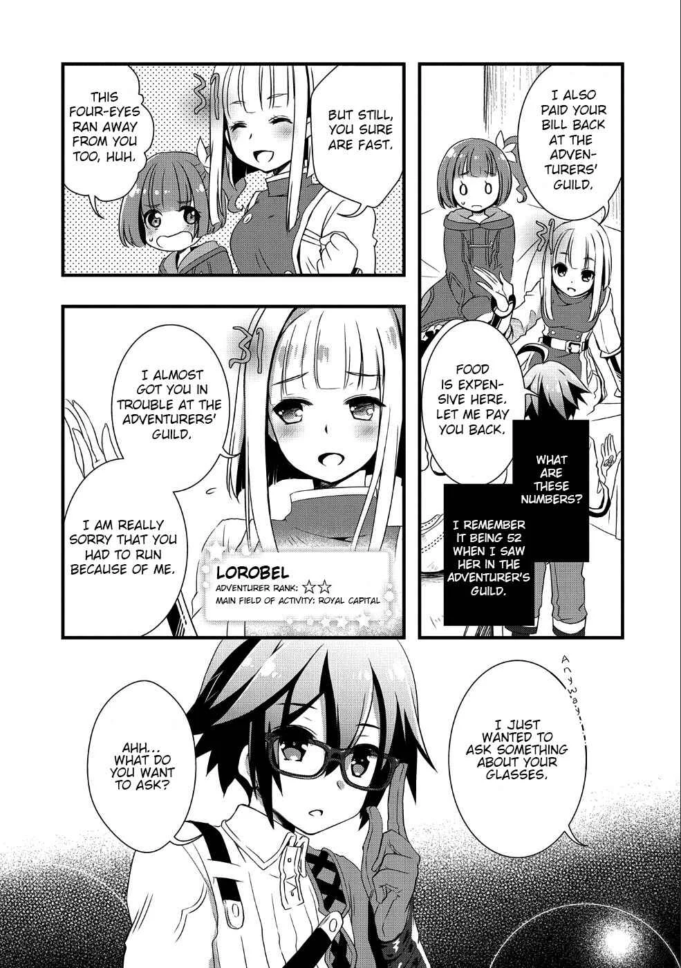 Ore no Megane wa Tabun Sekai Seifuku Dekiru to Omou. Chapter 2: Story 2 - Page 11