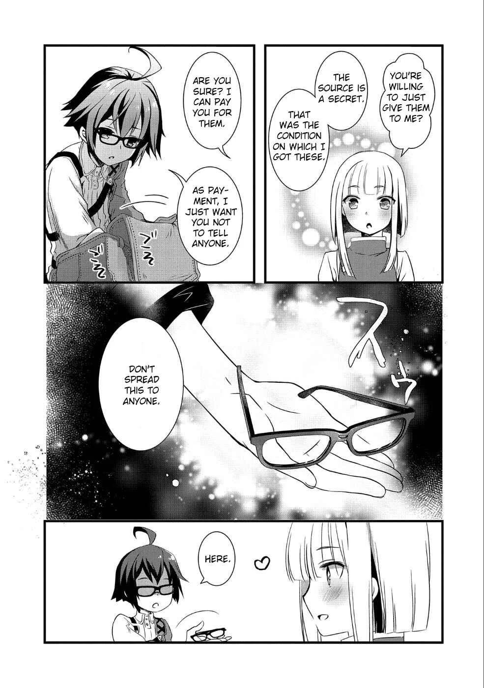 Ore no Megane wa Tabun Sekai Seifuku Dekiru to Omou. Chapter 2: Story 2 - Page 13