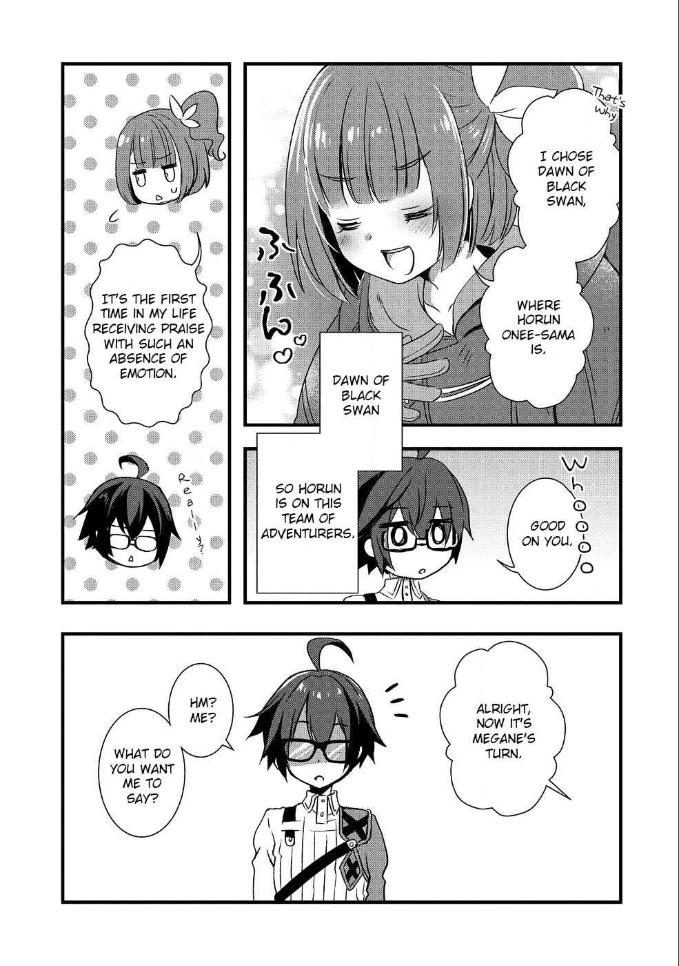 Ore no Megane wa Tabun Sekai Seifuku Dekiru to Omou. Chapter 2: Story 2 - Page 17