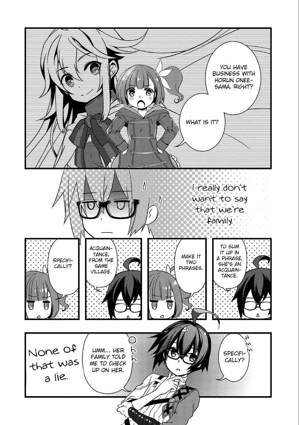 Ore no Megane wa Tabun Sekai Seifuku Dekiru to Omou. Chapter 2: Story 2 - Page 18