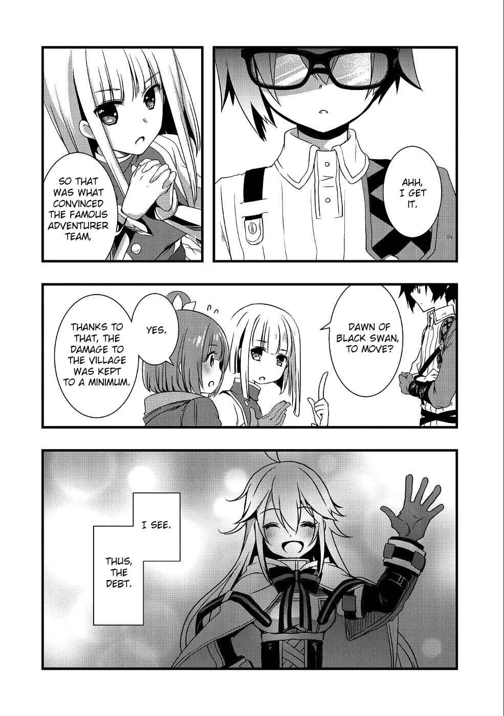Ore no Megane wa Tabun Sekai Seifuku Dekiru to Omou. Chapter 2: Story 2 - Page 22