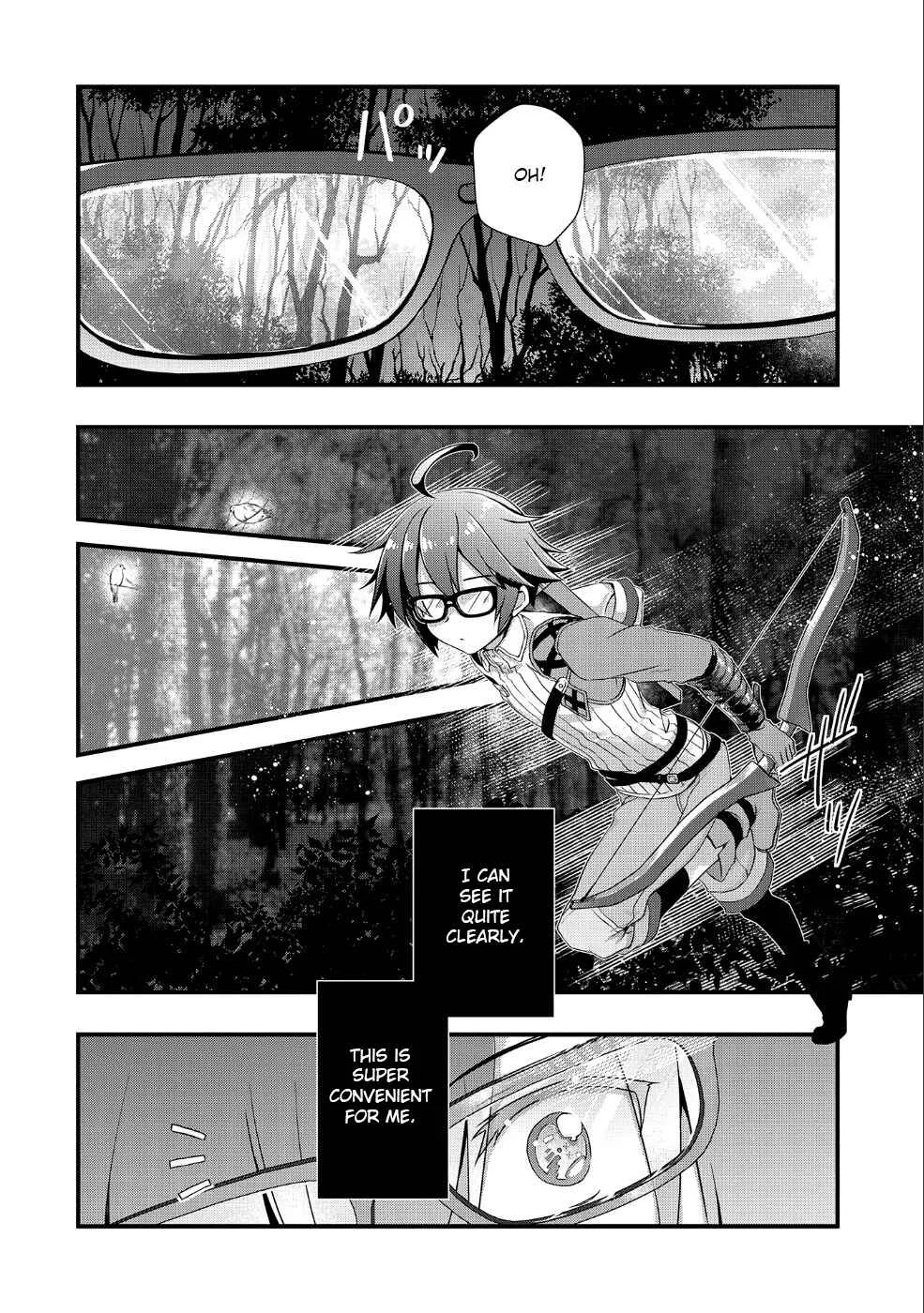 Ore no Megane wa Tabun Sekai Seifuku Dekiru to Omou. Chapter 3: Story 3 - Page 4