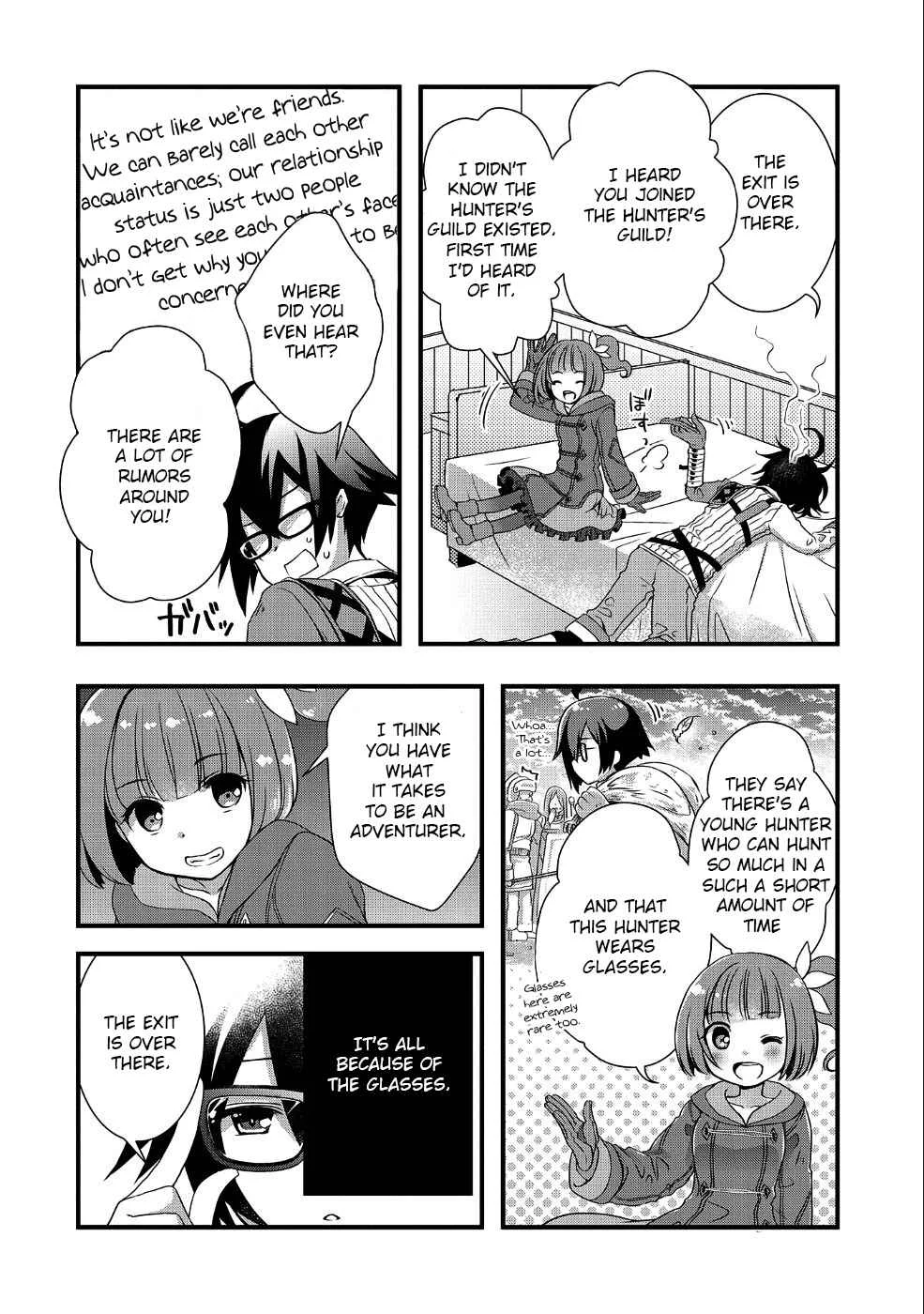 Ore no Megane wa Tabun Sekai Seifuku Dekiru to Omou. Chapter 3: Story 3 - Page 10