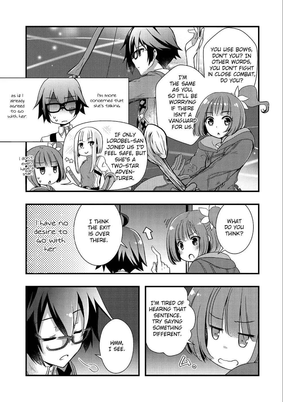 Ore no Megane wa Tabun Sekai Seifuku Dekiru to Omou. Chapter 3: Story 3 - Page 13