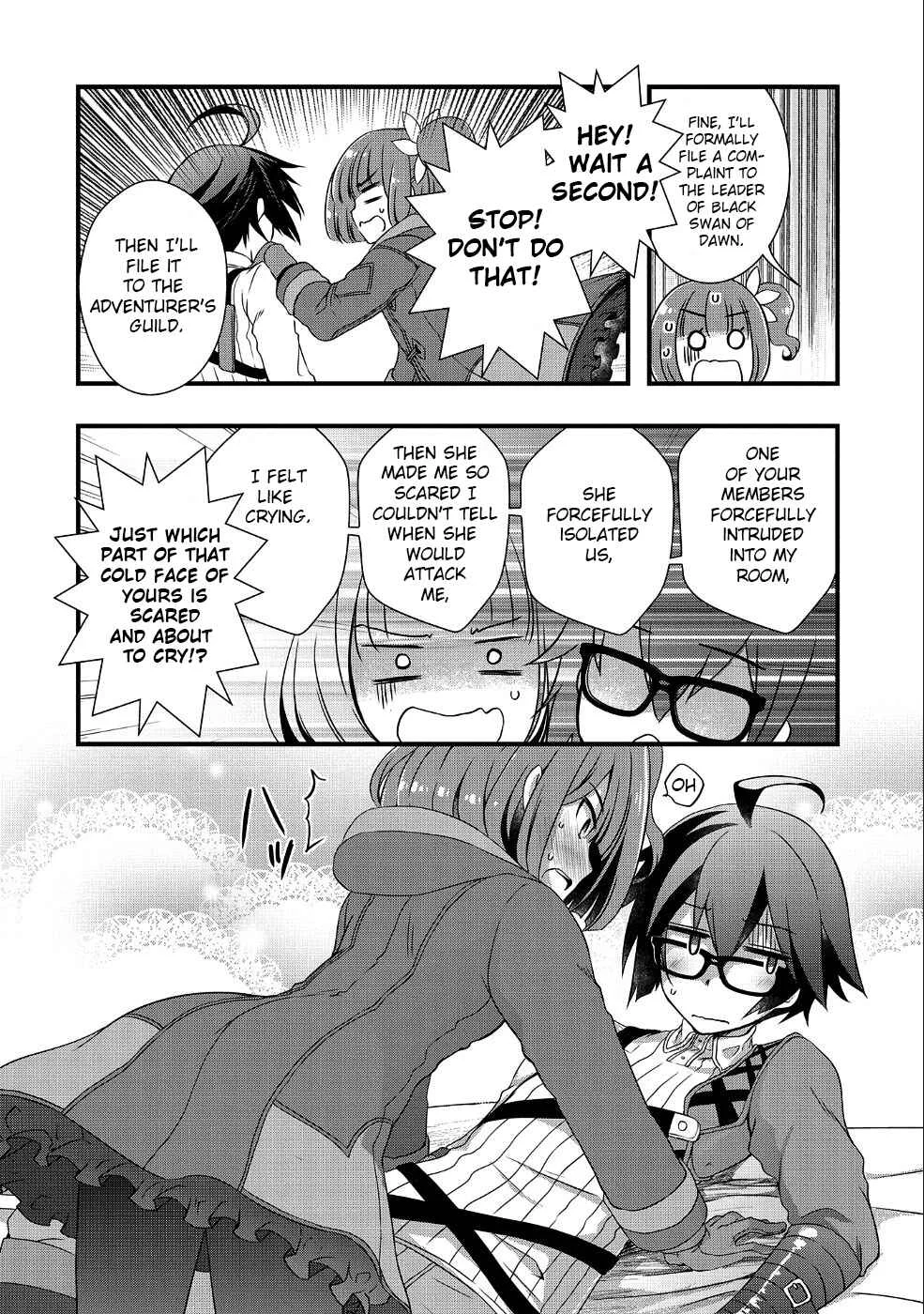 Ore no Megane wa Tabun Sekai Seifuku Dekiru to Omou. Chapter 3: Story 3 - Page 14