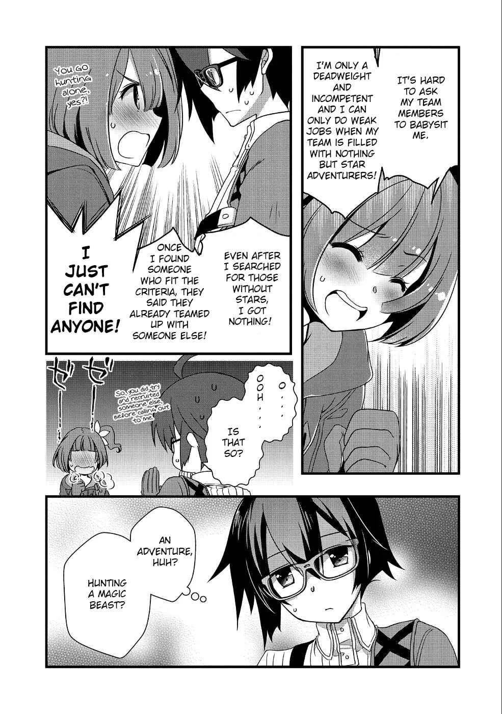 Ore no Megane wa Tabun Sekai Seifuku Dekiru to Omou. Chapter 3: Story 3 - Page 19