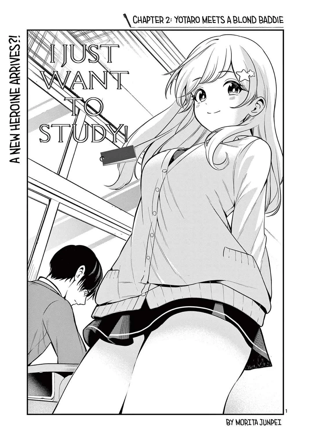 Ore wa Benkyou ga Shitai dake Na no ni! Chapter 2: Yotaro Meets A Blond Baddie - Page 2