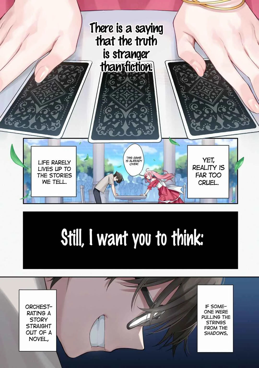 Ore wa Gakuen Zunou Battle no Enshutsuka! ~Jishou Mob ga Kage kara Egaku Saikyou Shujinkou Musou Scenario~ Chapter 1: My protagonist - Page 1