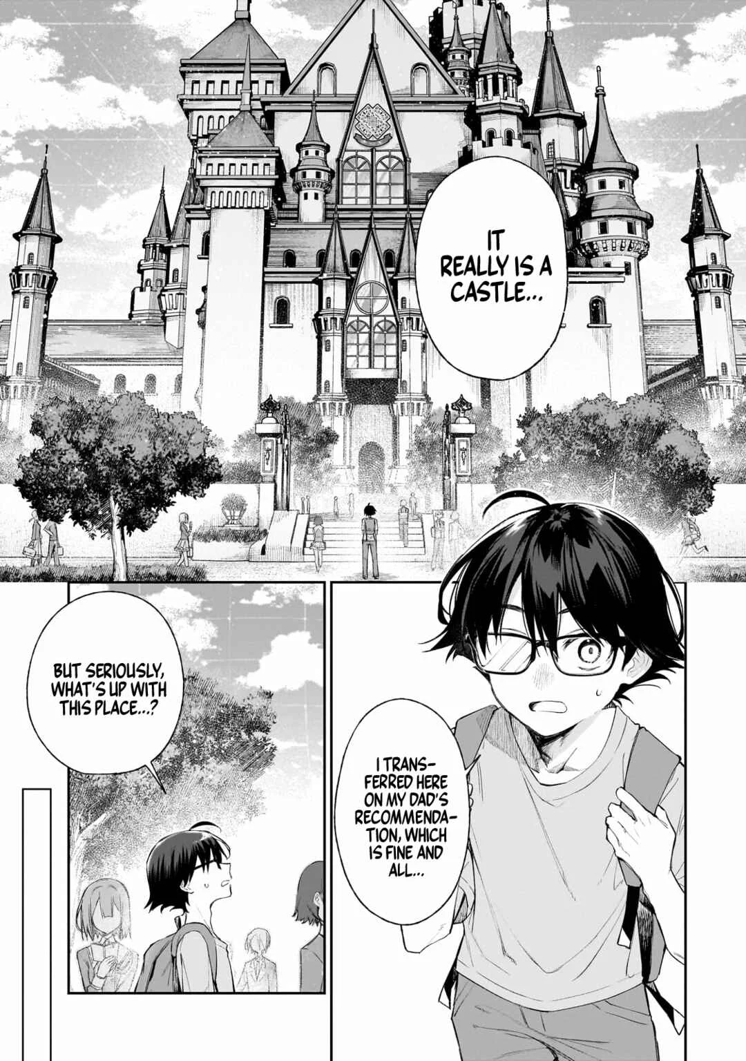 Ore wa Gakuen Zunou Battle no Enshutsuka! ~Jishou Mob ga Kage kara Egaku Saikyou Shujinkou Musou Scenario~ Chapter 1: My protagonist - Page 4