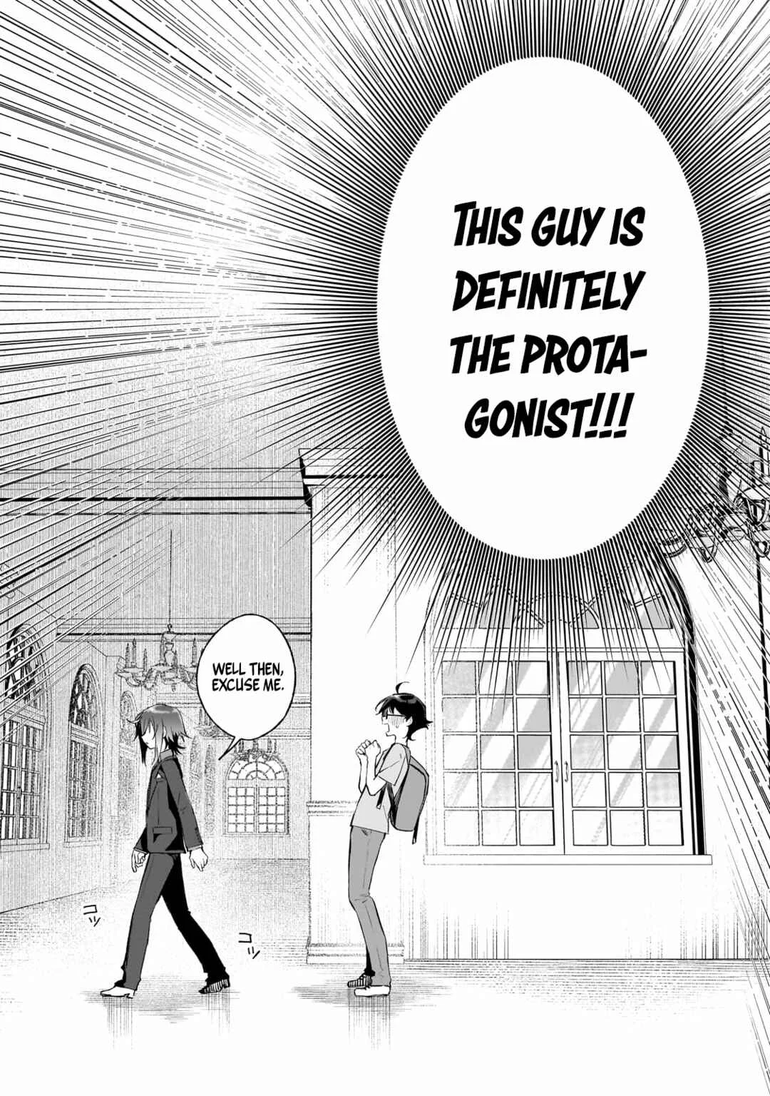 Ore wa Gakuen Zunou Battle no Enshutsuka! ~Jishou Mob ga Kage kara Egaku Saikyou Shujinkou Musou Scenario~ Chapter 1: My protagonist - Page 30