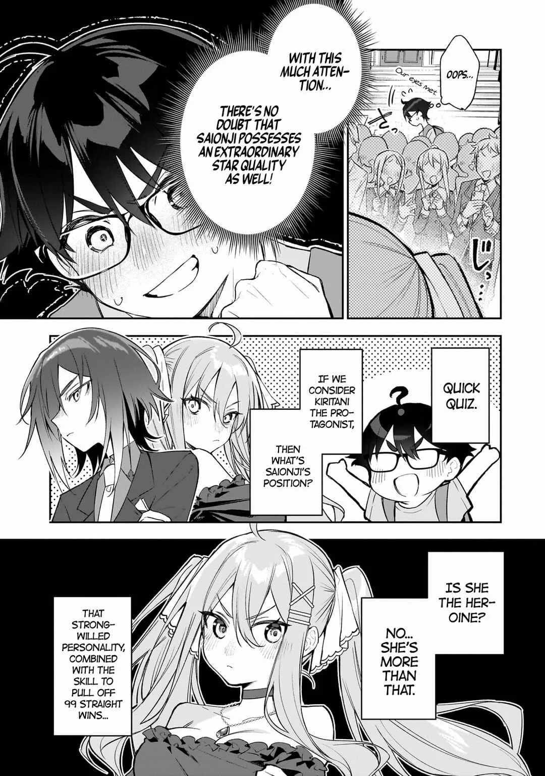 Ore wa Gakuen Zunou Battle no Enshutsuka! ~Jishou Mob ga Kage kara Egaku Saikyou Shujinkou Musou Scenario~ Chapter 1: My protagonist - Page 36