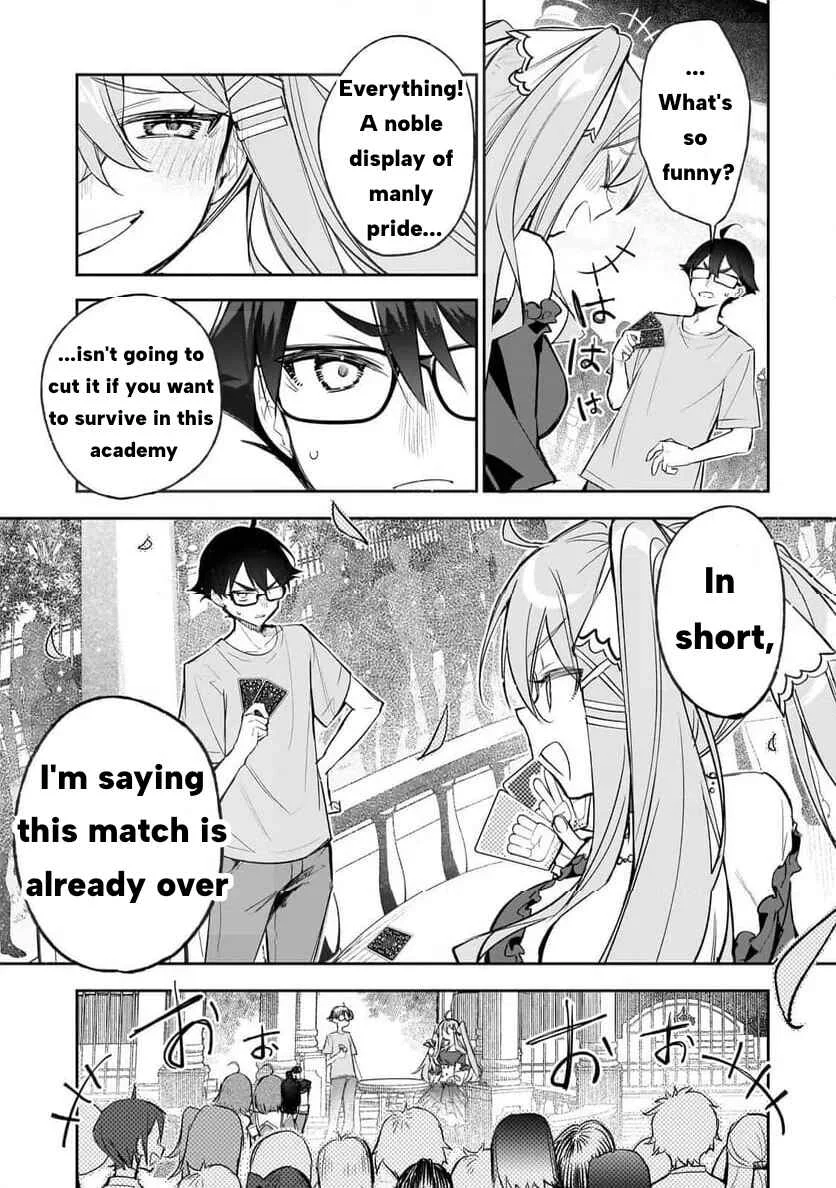 Ore wa Gakuen Zunou Battle no Enshutsuka! ~Jishou Mob ga Kage kara Egaku Saikyou Shujinkou Musou Scenario~ Chapter 2: Duel! The Strongest Heroine! - Page 21