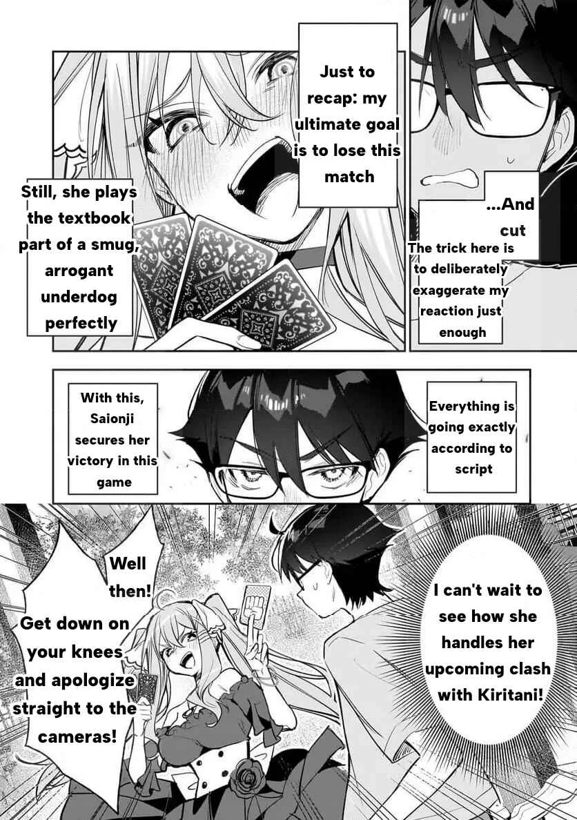 Ore wa Gakuen Zunou Battle no Enshutsuka! ~Jishou Mob ga Kage kara Egaku Saikyou Shujinkou Musou Scenario~ Chapter 2: Duel! The Strongest Heroine! - Page 23