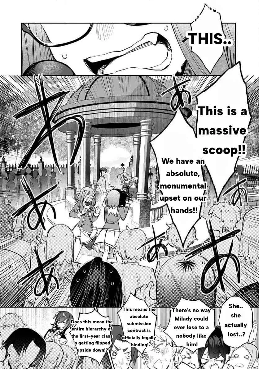 Ore wa Gakuen Zunou Battle no Enshutsuka! ~Jishou Mob ga Kage kara Egaku Saikyou Shujinkou Musou Scenario~ Chapter 2: Duel! The Strongest Heroine! - Page 33