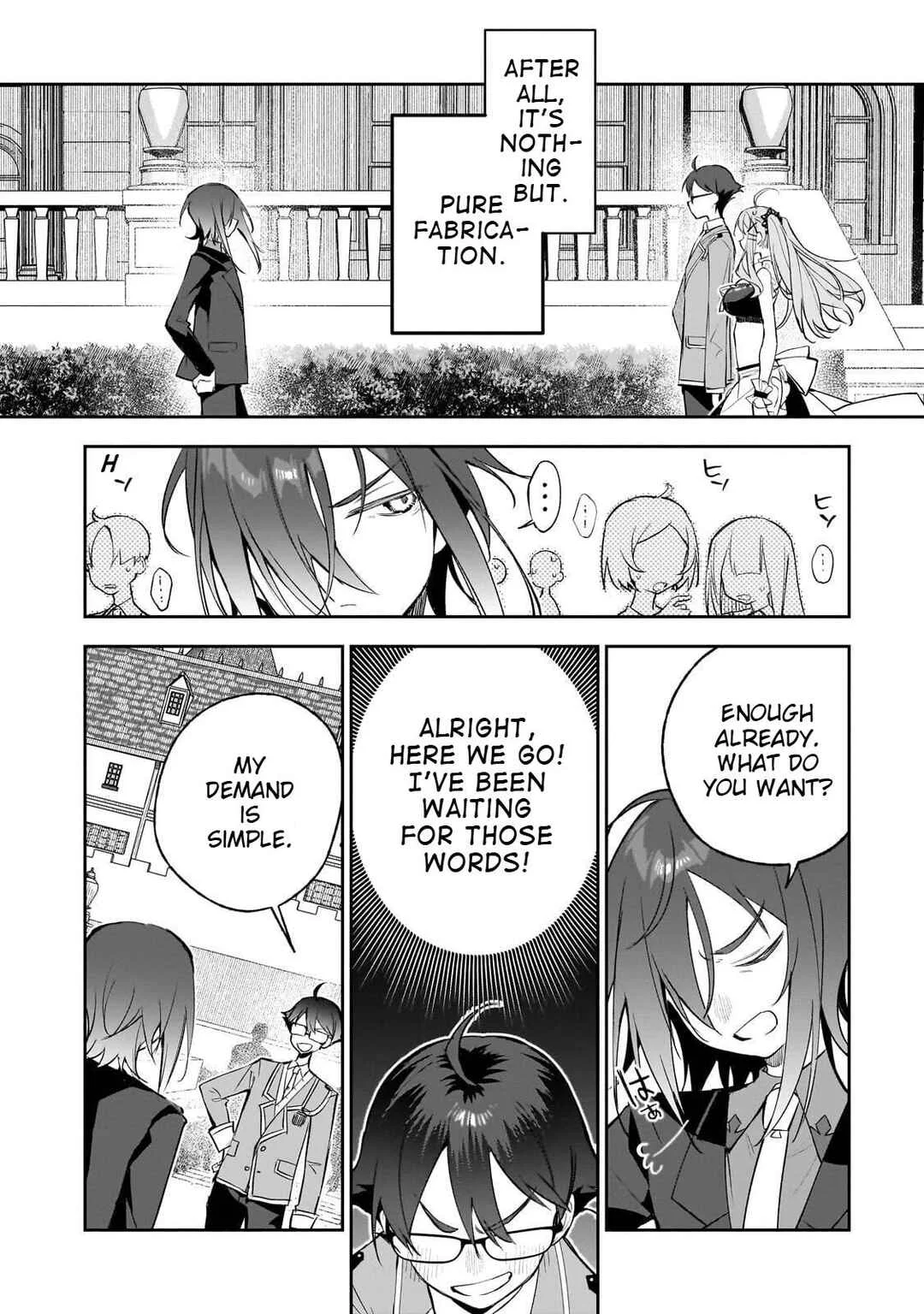 Ore wa Gakuen Zunou Battle no Enshutsuka! ~Jishou Mob ga Kage kara Egaku Saikyou Shujinkou Musou Scenario~ Chapter 3.2 - Page 9