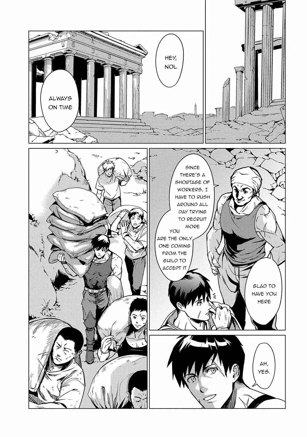 Ore wa Subete o [Parry] Suru: Gyaku Kanchigai no Sekai Saikyou wa Boukensha no Yume o Miru Chapter 1 - Page 10