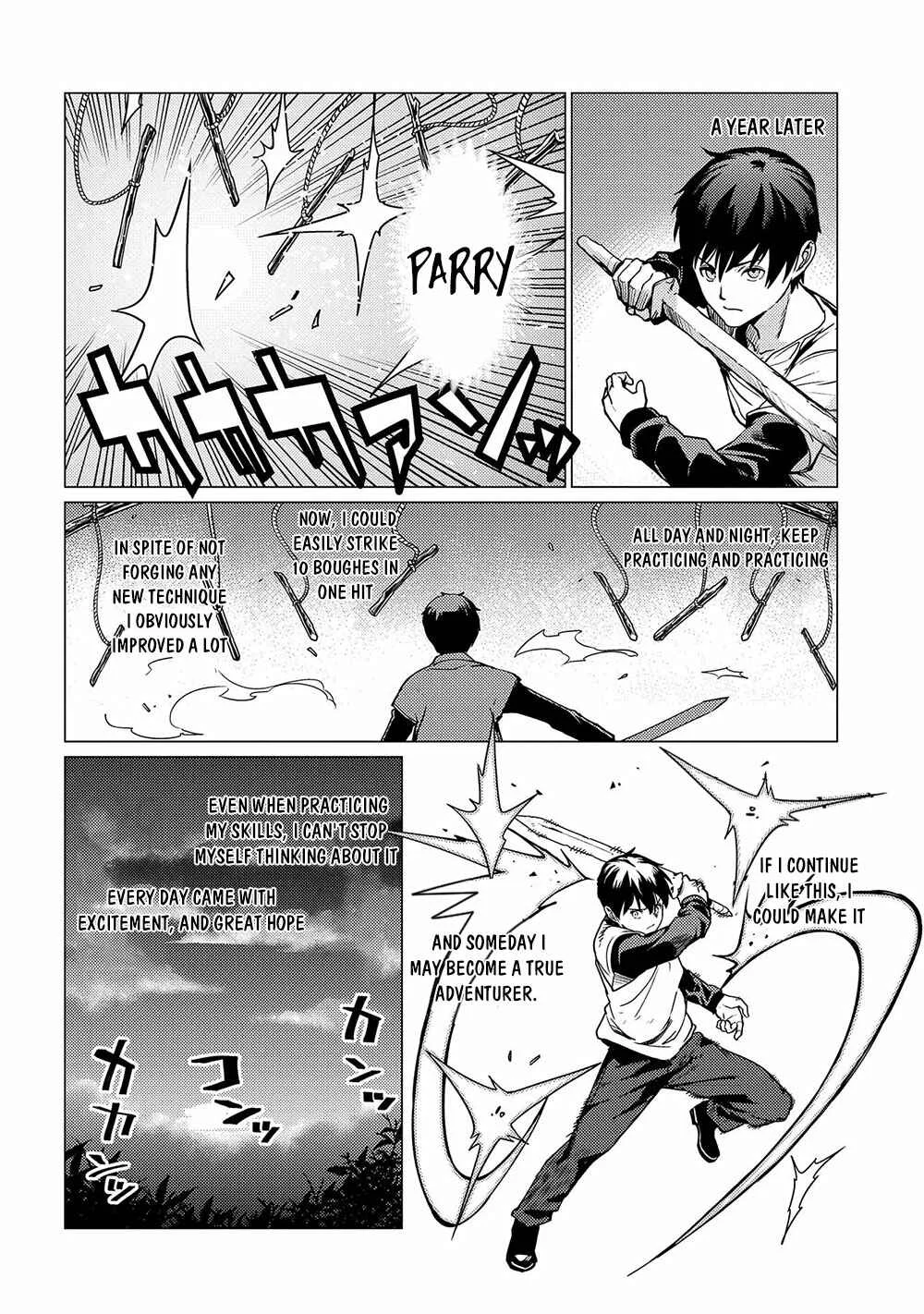 Ore wa Subete o [Parry] Suru: Gyaku Kanchigai no Sekai Saikyou wa Boukensha no Yume o Miru Chapter 1 - Page 15