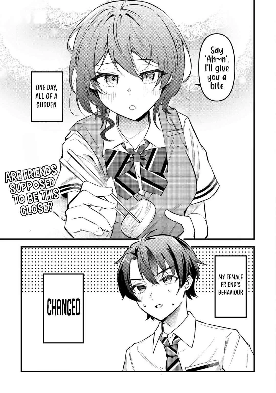"Osananajimi ga Hoshii" to Tsubuyaitara Yoku Issho ni Asobu Onna Tomodachi no Yousu ga Hen ni Natta ndaga Chapter 1 - Page 3