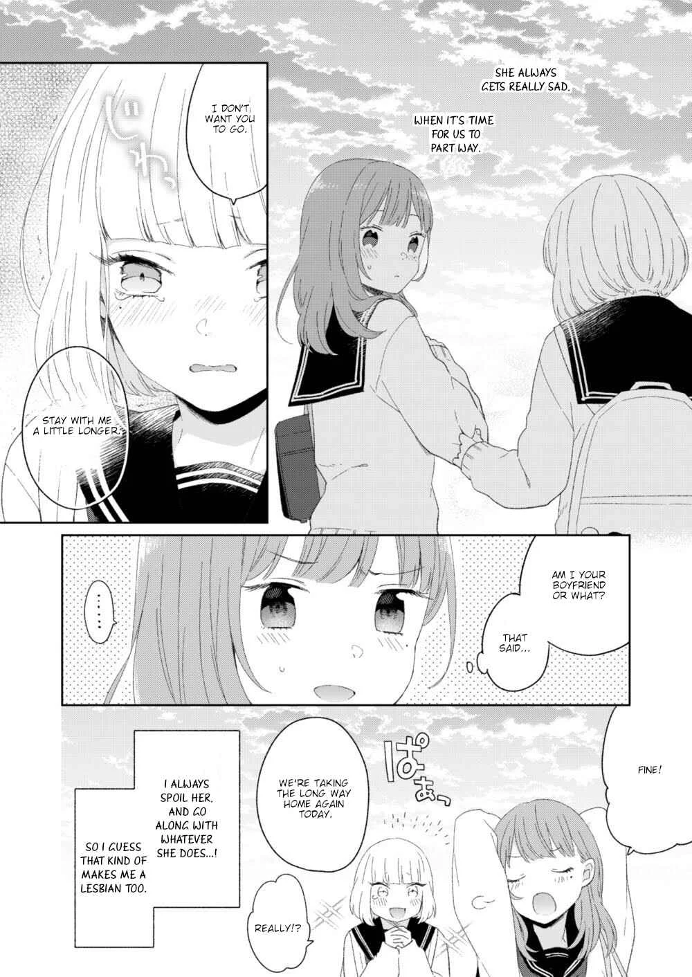Osananajimi Lesbian Giwaku Chapter 1: I Suspect My Childhood Friend Is a Lesbian (Part 1) - Page 4