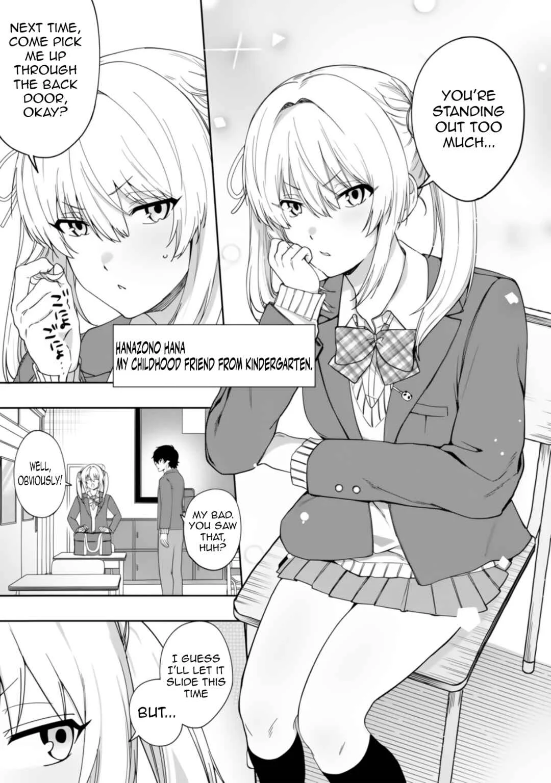 Osananajimi ni Kage de Tsugou no Yoi Otoko Yobawari Sareta Ore wa, Koui o Reset Shite Futsuu ni Seishun o Okuritai Chapter 1 - Page 8