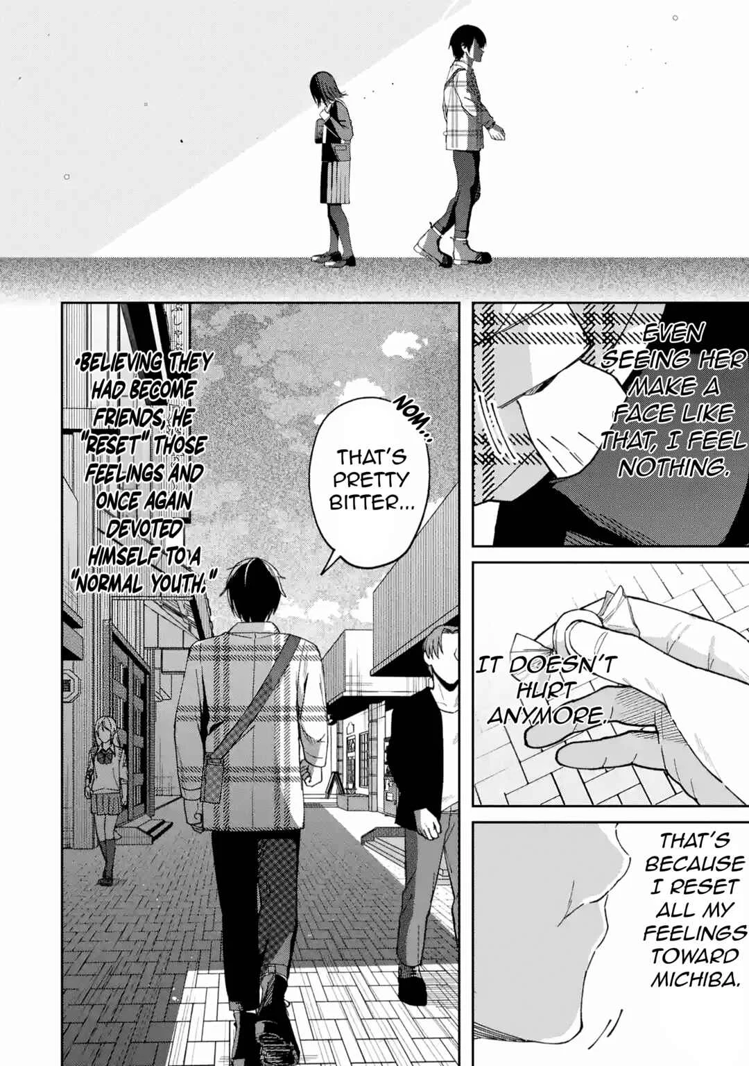 Osananajimi ni Kage de Tsugou no Yoi Otoko Yobawari Sareta Ore wa, Koui o Reset Shite Futsuu ni Seishun o Okuritai Chapter 2 - Page 40