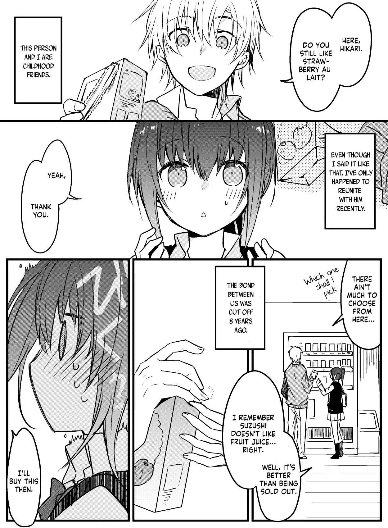 Osananajimi ni Modoritai Bokura Chapter 1 - Page 1