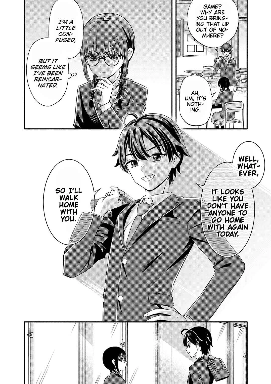 Osananajimi no Watashi wa Mobu de Itai noni, Nazeka Heroine no Ren'ai Taishou ni Natteiru. Chapter 1 - Page 3