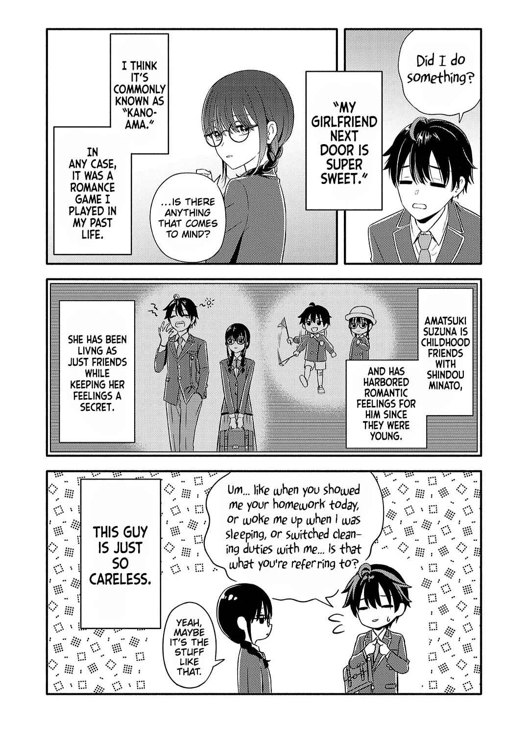 Osananajimi no Watashi wa Mobu de Itai noni, Nazeka Heroine no Ren'ai Taishou ni Natteiru. Chapter 1 - Page 5