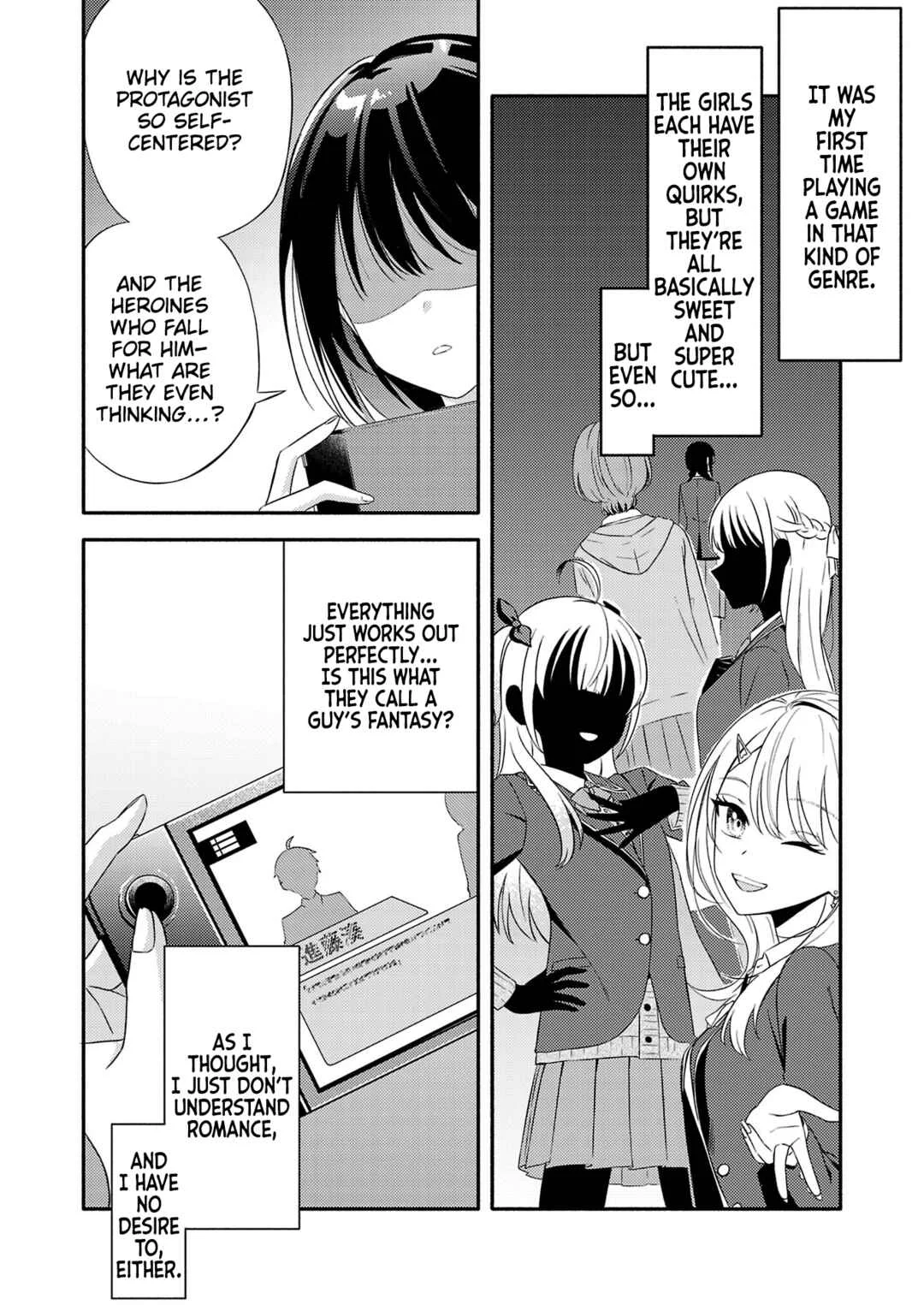 Osananajimi no Watashi wa Mobu de Itai noni, Nazeka Heroine no Ren'ai Taishou ni Natteiru. Chapter 2 - Page 2