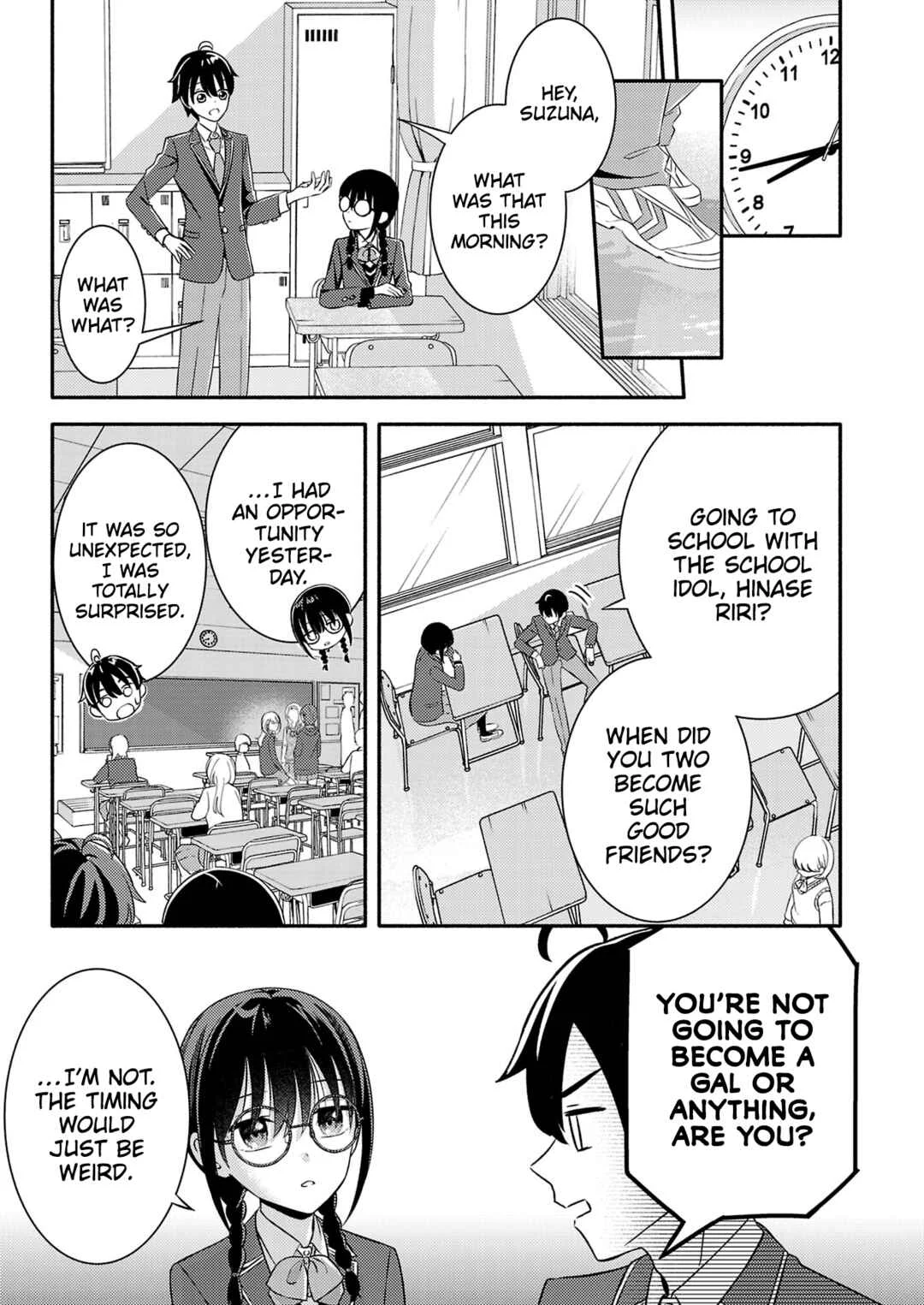 Osananajimi no Watashi wa Mobu de Itai noni, Nazeka Heroine no Ren'ai Taishou ni Natteiru. Chapter 2 - Page 7