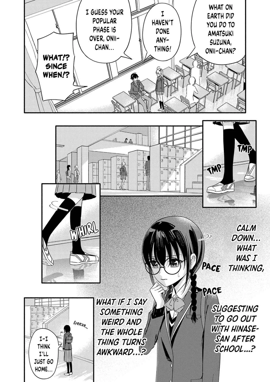 Osananajimi no Watashi wa Mobu de Itai noni, Nazeka Heroine no Ren'ai Taishou ni Natteiru. Chapter 3 - Page 2