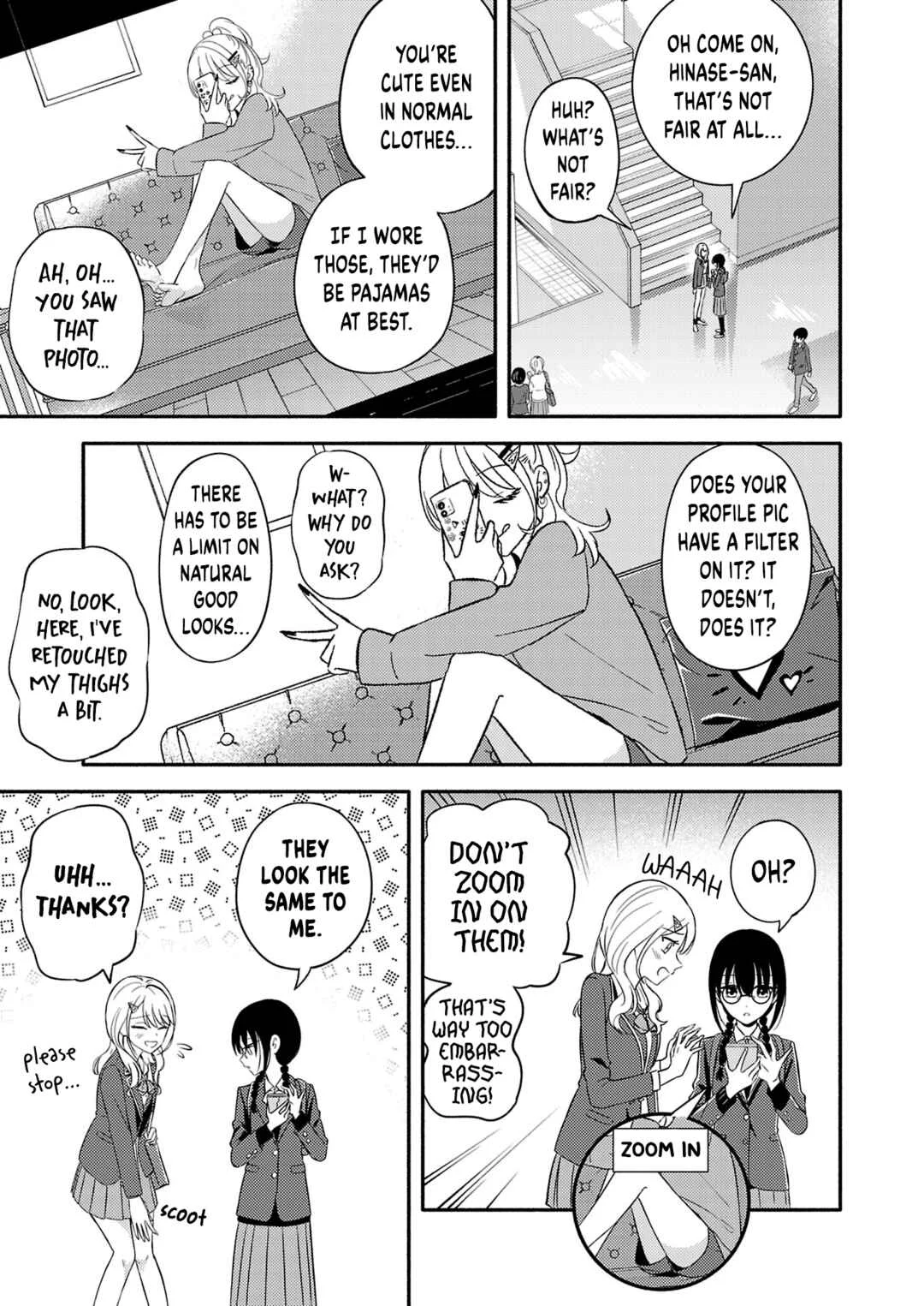 Osananajimi no Watashi wa Mobu de Itai noni, Nazeka Heroine no Ren'ai Taishou ni Natteiru. Chapter 3 - Page 5