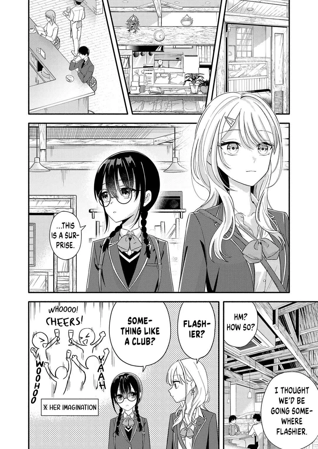 Osananajimi no Watashi wa Mobu de Itai noni, Nazeka Heroine no Ren'ai Taishou ni Natteiru. Chapter 3 - Page 14