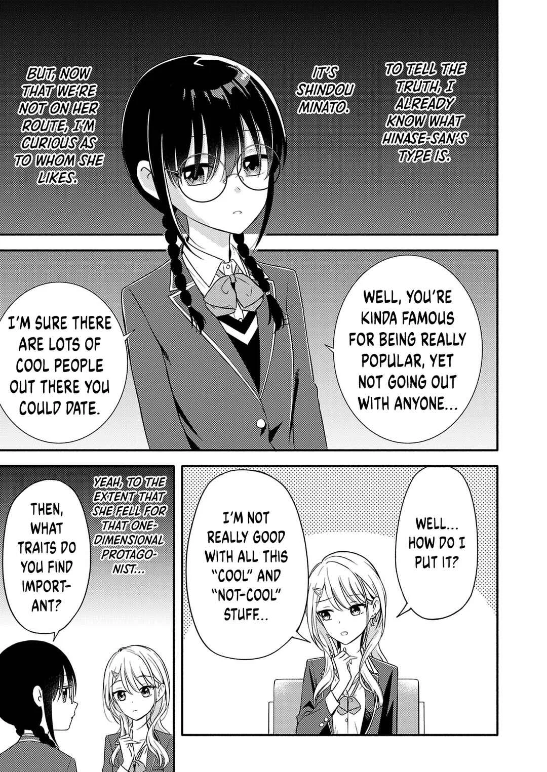 Osananajimi no Watashi wa Mobu de Itai noni, Nazeka Heroine no Ren'ai Taishou ni Natteiru. Chapter 3 - Page 19