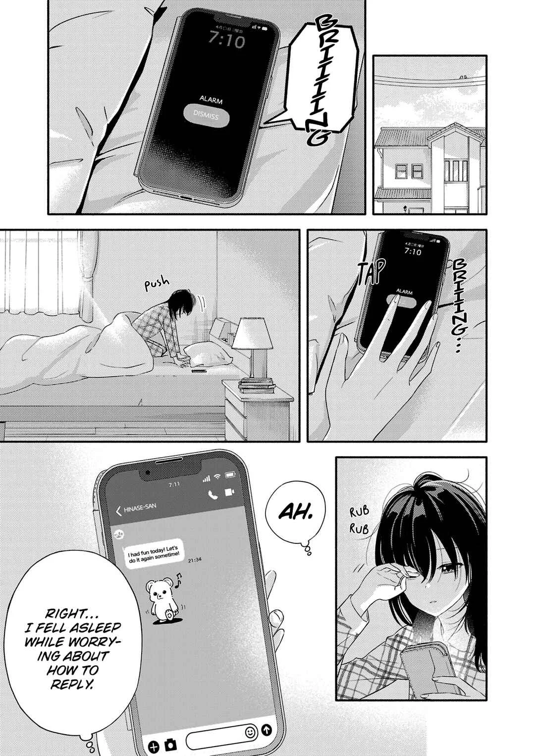 Osananajimi no Watashi wa Mobu de Itai noni, Nazeka Heroine no Ren'ai Taishou ni Natteiru. Chapter 4 - Page 1