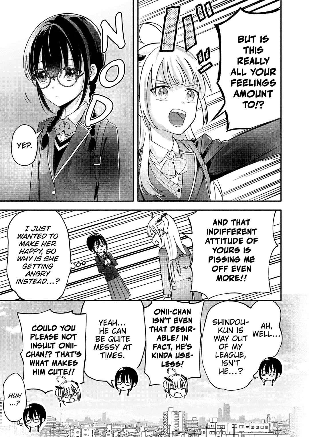 Osananajimi no Watashi wa Mobu de Itai noni, Nazeka Heroine no Ren'ai Taishou ni Natteiru. Chapter 4 - Page 7