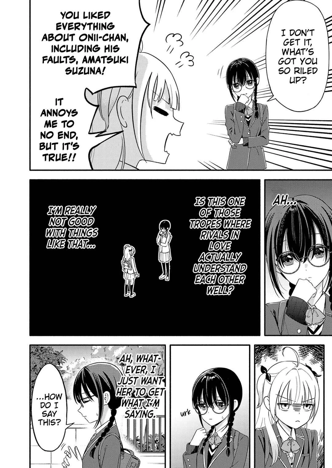 Osananajimi no Watashi wa Mobu de Itai noni, Nazeka Heroine no Ren'ai Taishou ni Natteiru. Chapter 4 - Page 8
