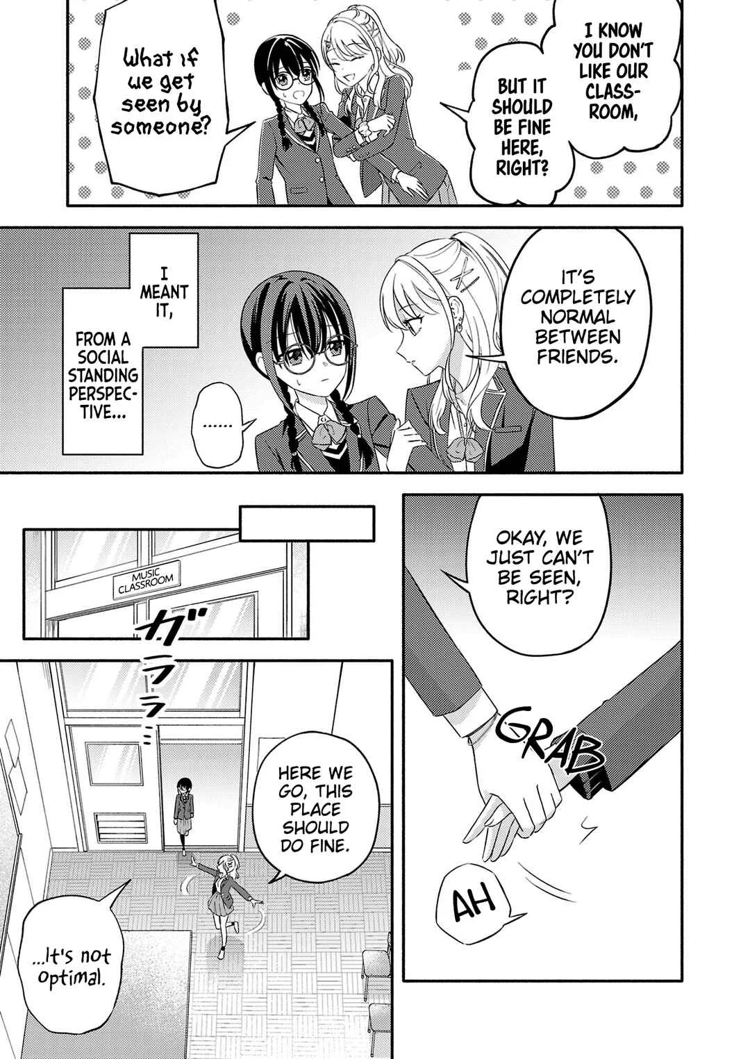 Osananajimi no Watashi wa Mobu de Itai noni, Nazeka Heroine no Ren'ai Taishou ni Natteiru. Chapter 4 - Page 15