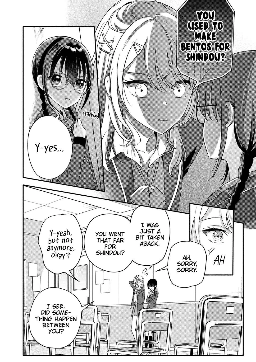Osananajimi no Watashi wa Mobu de Itai noni, Nazeka Heroine no Ren'ai Taishou ni Natteiru. Chapter 4 - Page 18