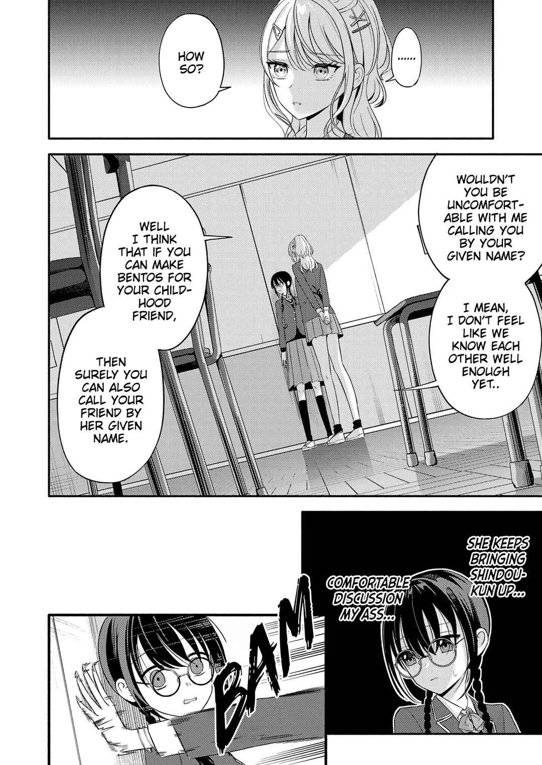 Osananajimi no Watashi wa Mobu de Itai noni, Nazeka Heroine no Ren'ai Taishou ni Natteiru. Chapter 4 - Page 22