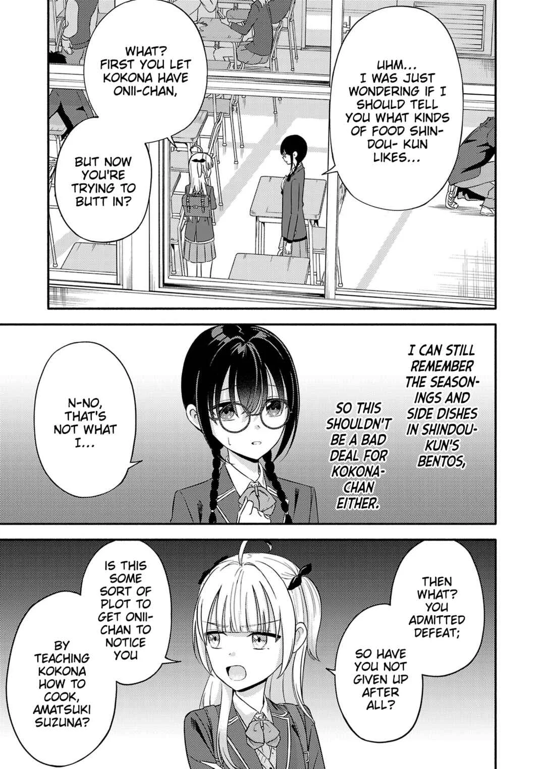 Osananajimi no Watashi wa Mobu de Itai noni, Nazeka Heroine no Ren'ai Taishou ni Natteiru. Chapter 5 - Page 1