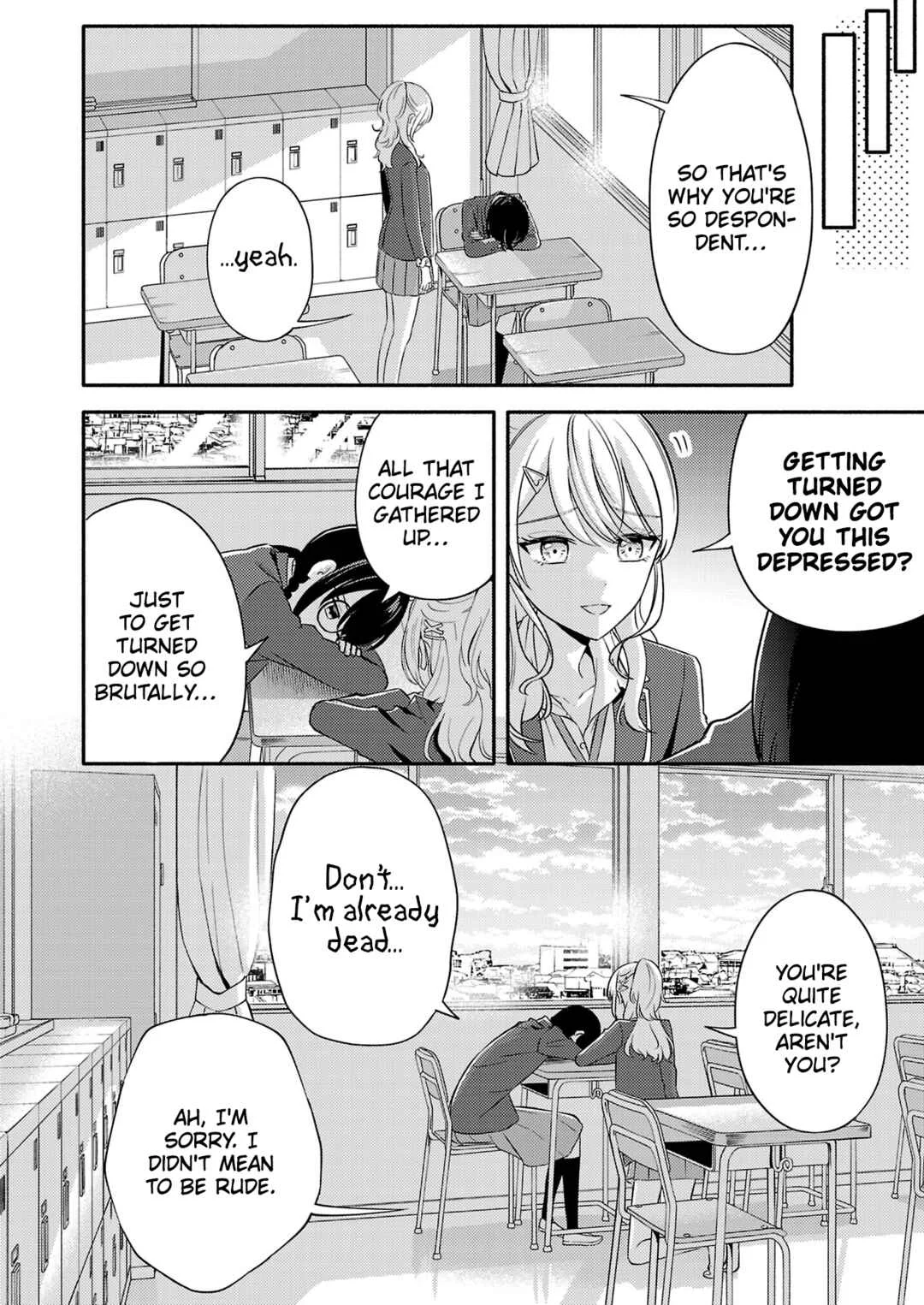 Osananajimi no Watashi wa Mobu de Itai noni, Nazeka Heroine no Ren'ai Taishou ni Natteiru. Chapter 5 - Page 4