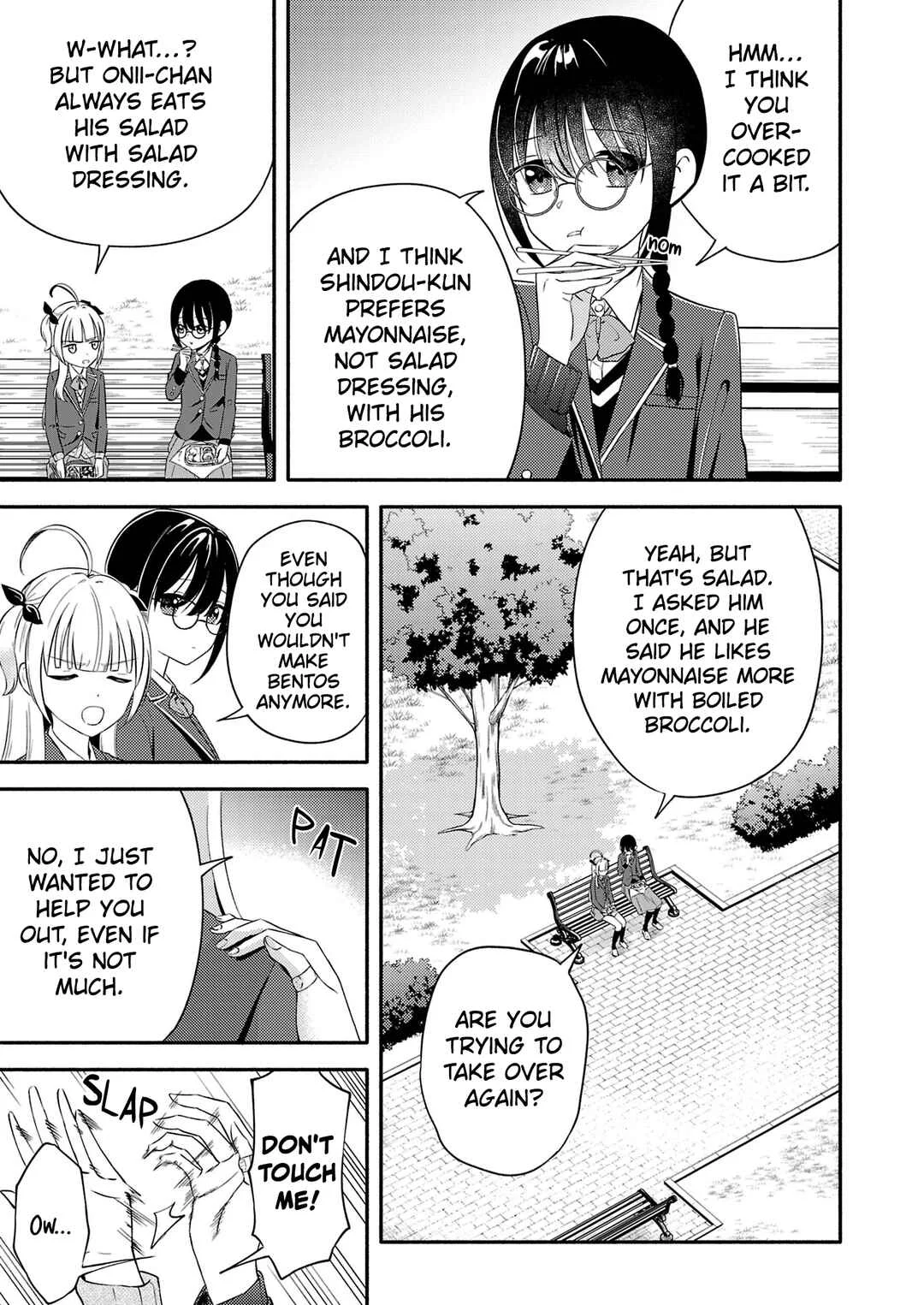 Osananajimi no Watashi wa Mobu de Itai noni, Nazeka Heroine no Ren'ai Taishou ni Natteiru. Chapter 5 - Page 17